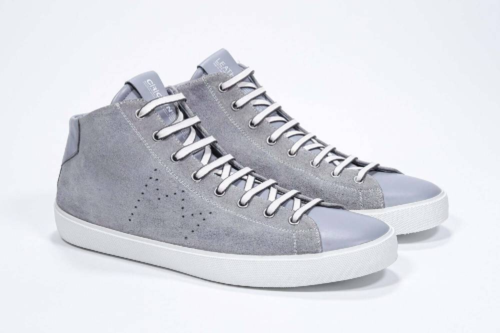 Leather Crown EARTH | Grigio Chiaro - Alte - Uomo 2025