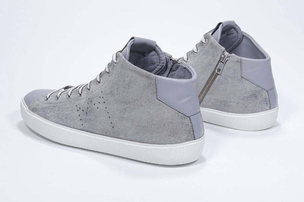 Leather Crown EARTH | Grigio Chiaro - Alte - Uomo 2025