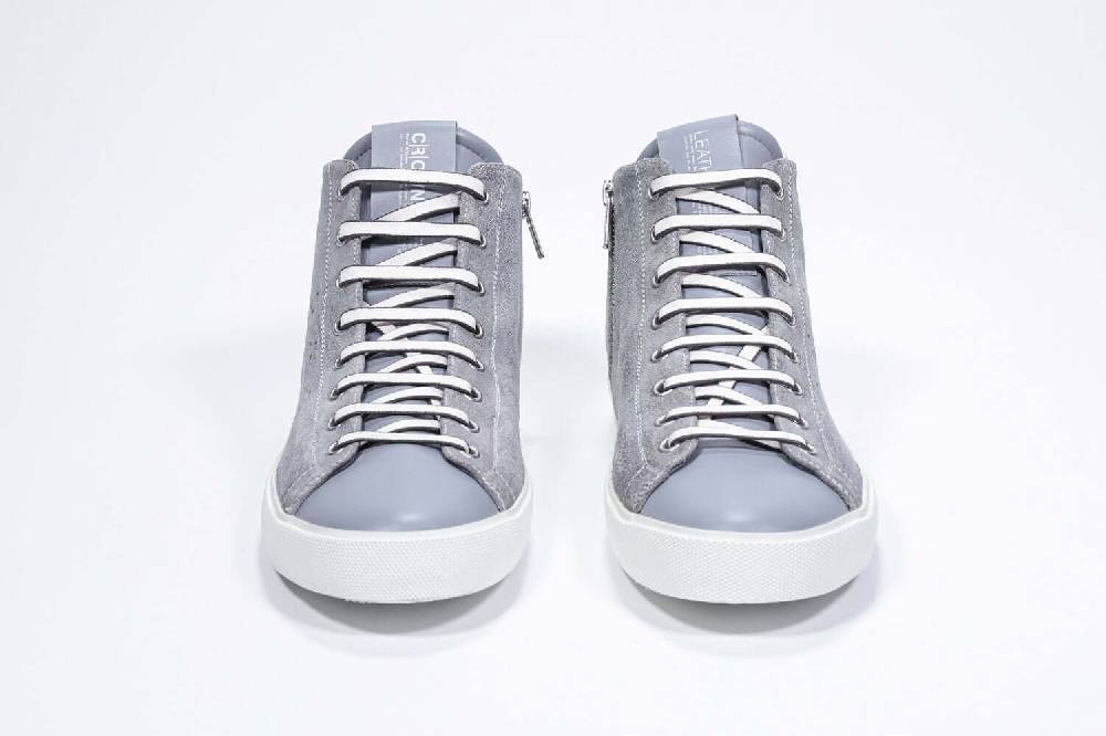 Leather Crown EARTH | Grigio Chiaro - Alte - Uomo 2025