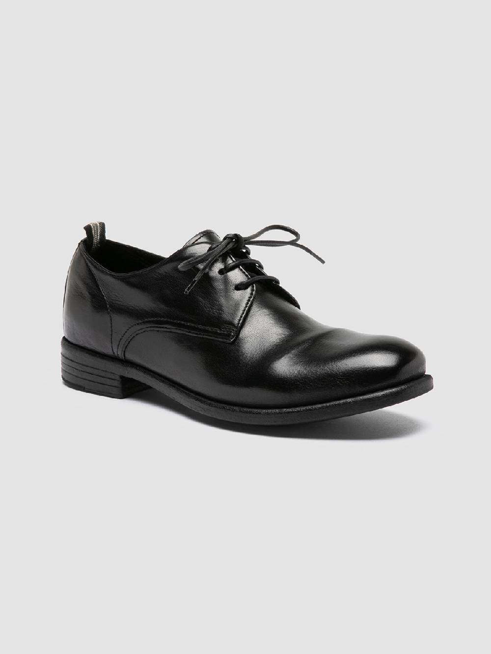 ﻿Officine Creative CALIXTE 064 Scarpe Derby in Pelle Nera Hotsell