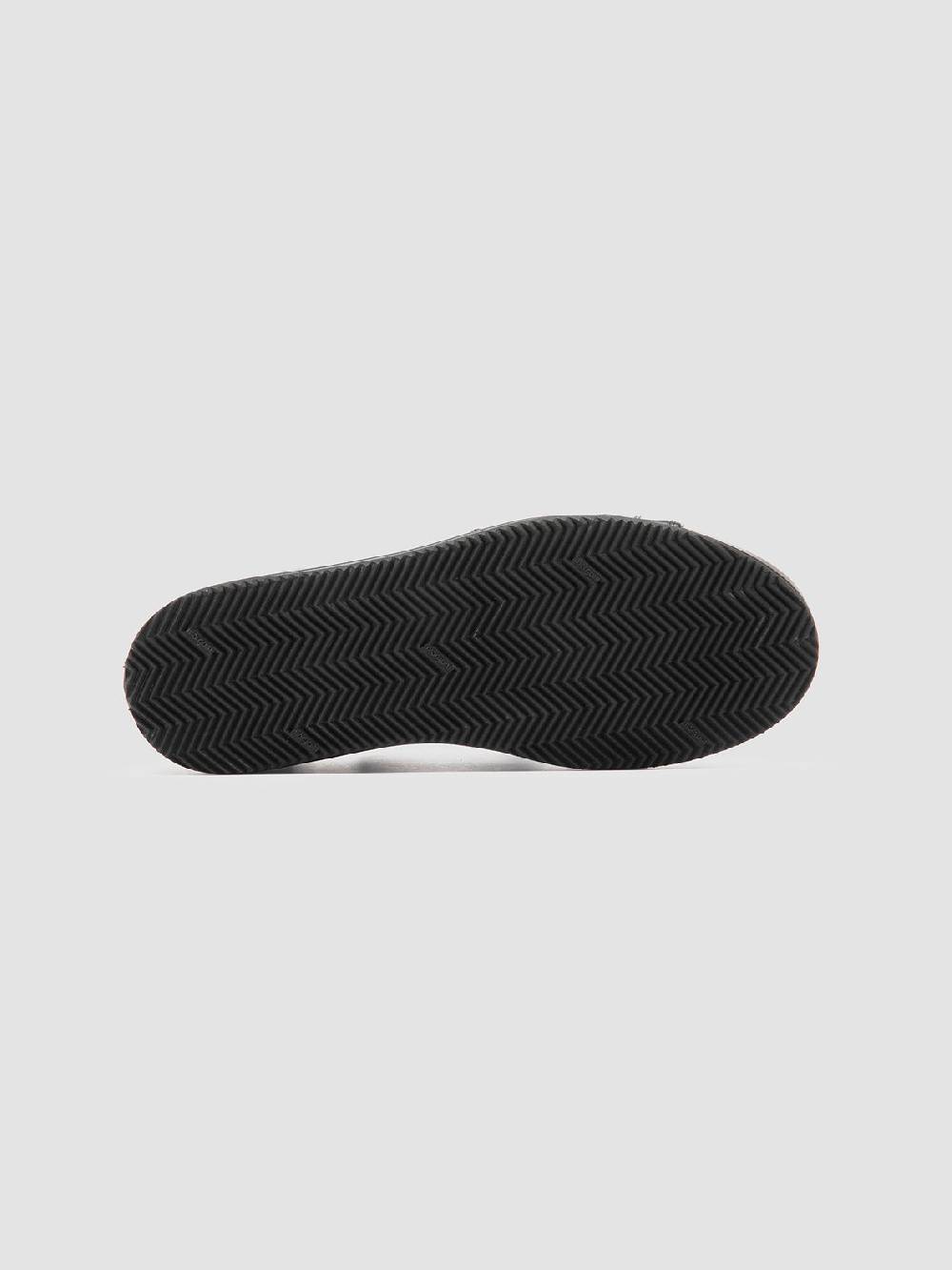 Officine Creative EASY 101 Sneakers Basse in Pelle Nera Cyber Monday