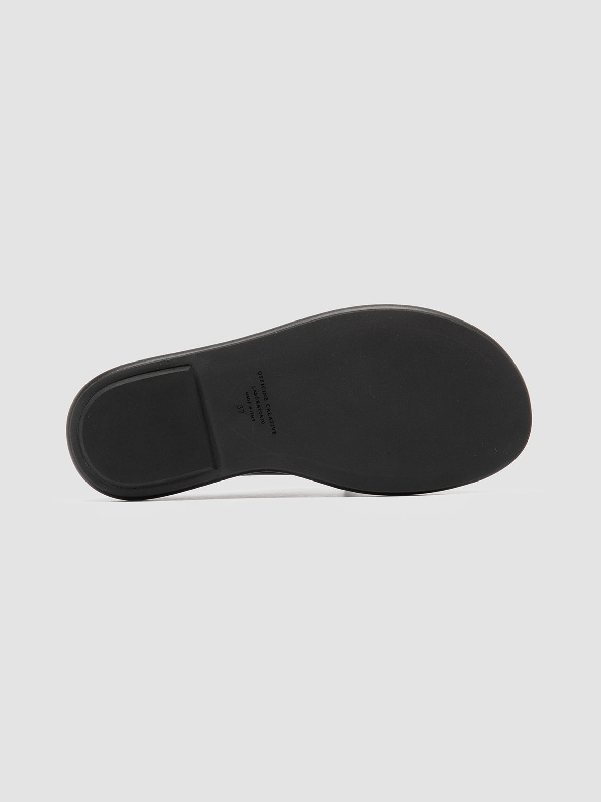 Officine Creative ESTENS 107 Sandali Sabot in Pelle Nera Italy