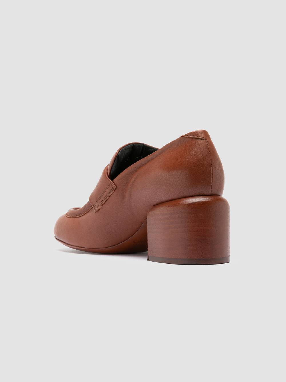 Officine Creative ETHEL 001 Mocassini Penny in Pelle Marrone 2025