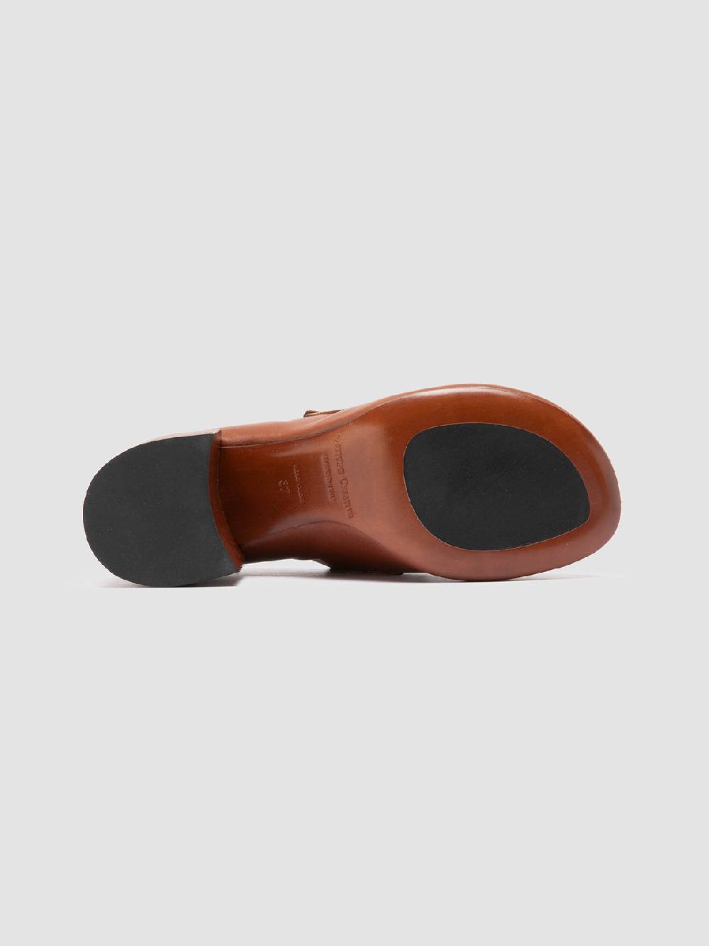 Officine Creative ETHEL 001 Mocassini Penny in Pelle Marrone 2025