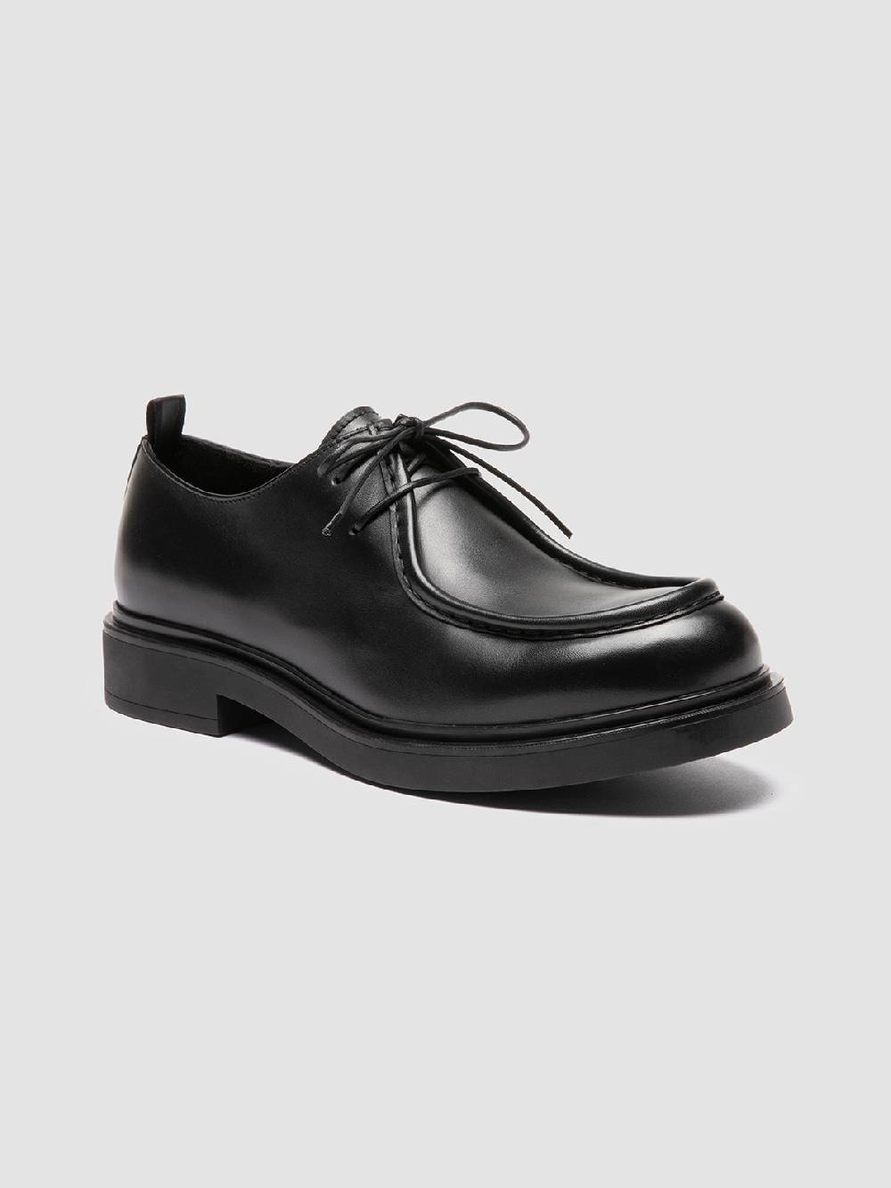 Officine Creative ENGINEER 002 Derby in Pelle Nera Promozione
