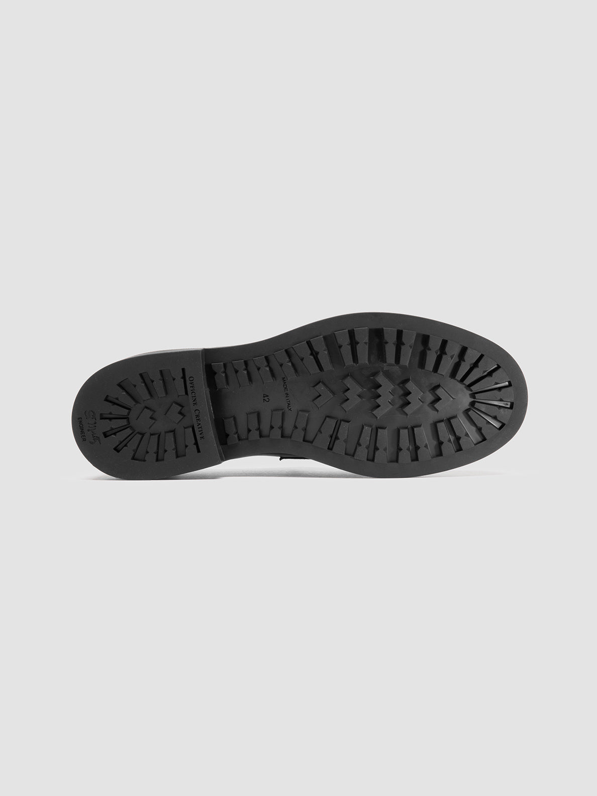 Officine Creative ENGINEER 004 Derby in Pelle Grigia Spedizione Gratuita