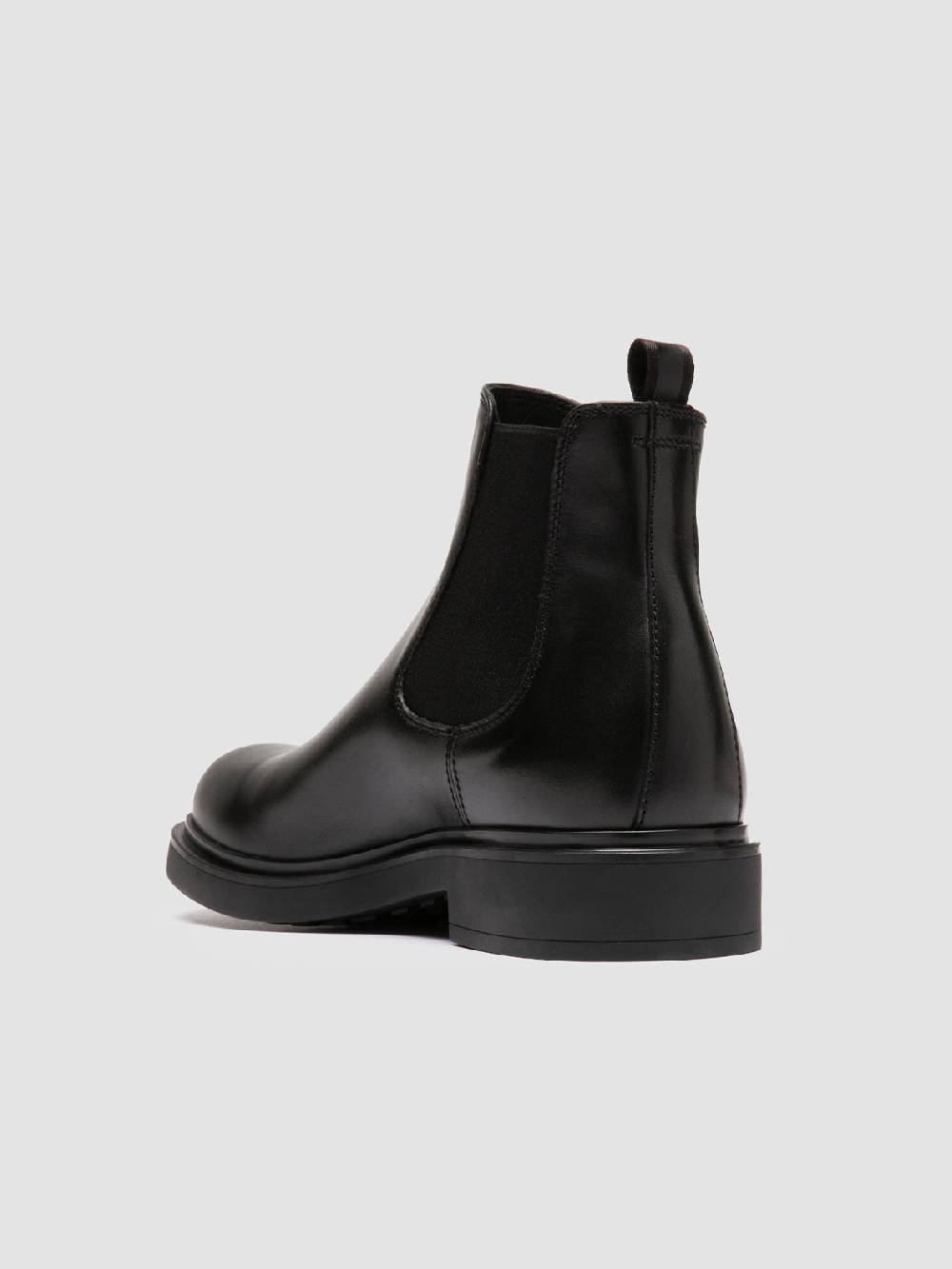 Officine Creative ENGINEER 006 Stivaletti Chelsea in Pelle Nera Soddisfazione Garantita