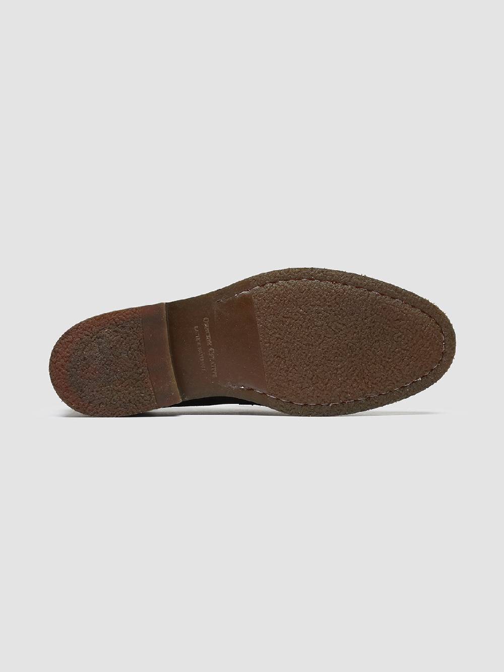 Officine Creative OPERA FLEXI 101 Mocassini Penny in Camoscio Marrone Prezzo Ridotto