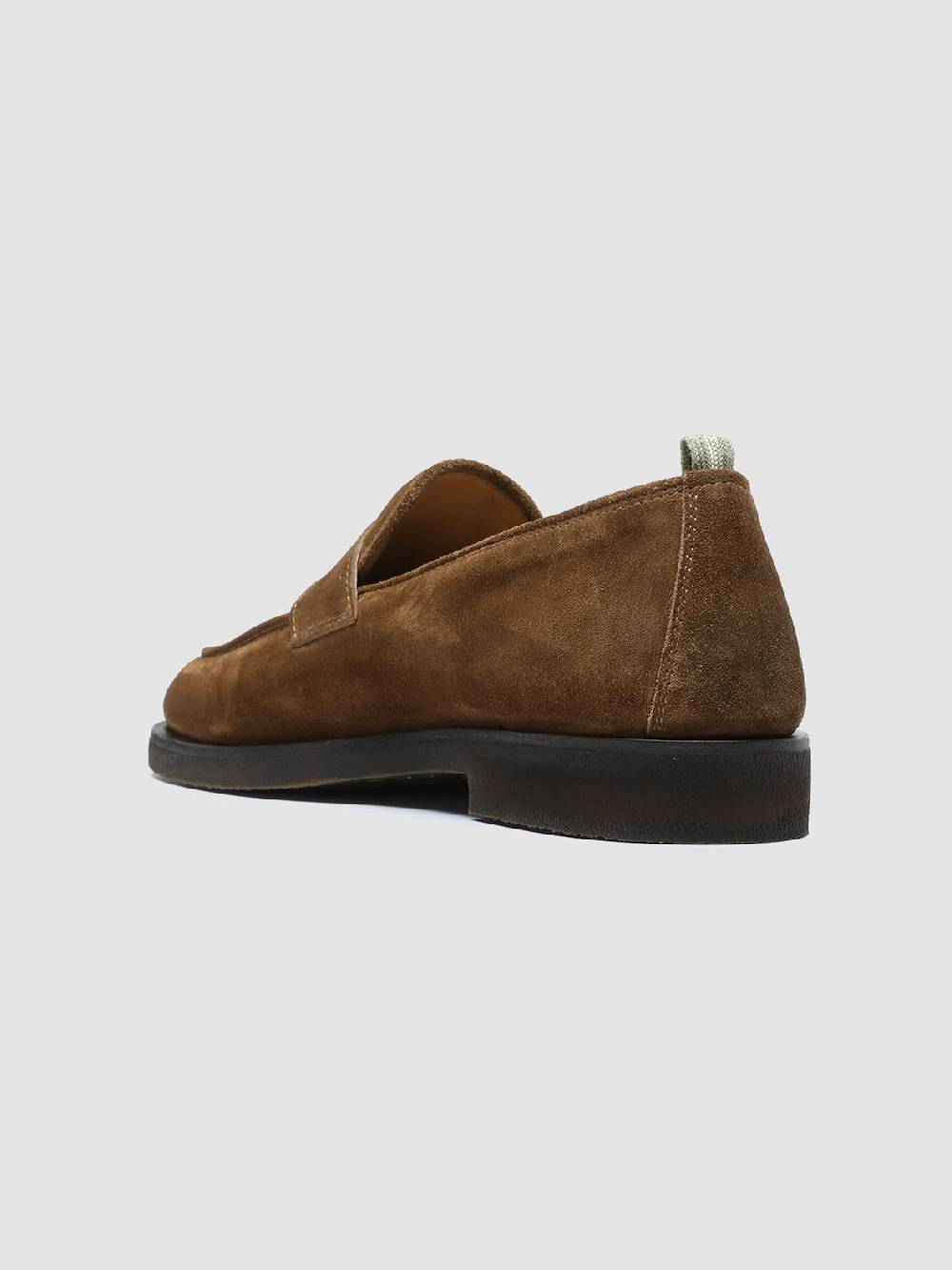 Officine Creative OPERA FLEXI 101 Mocassini Penny in Camoscio Marrone Sottocosto