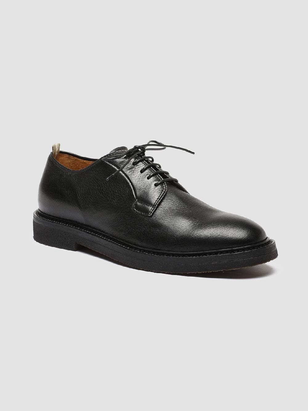 Officine Creative HOPKINS FLEXI 201 Scarpe Derby in Pelle Nera Convenienza