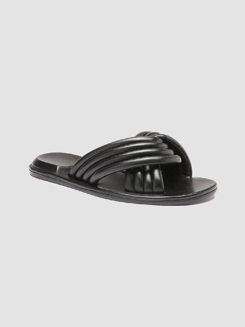 Officine Creative CYBILLE 004 Sandali in Pelle Nera Online
