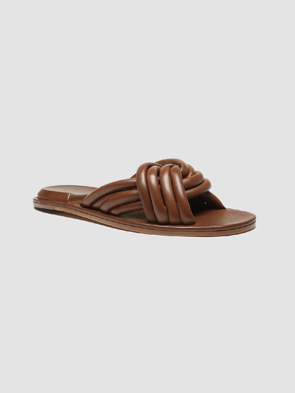 Officine Creative CYBILLE 004 Sandali in Pelle Marrone Outlet