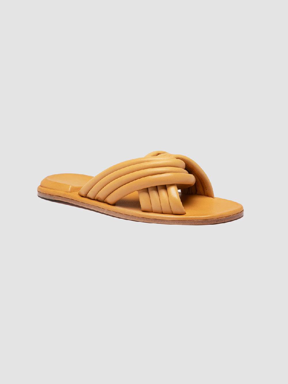 Officine Creative CYBILLE 004 Sandali in Pelle Gialla Offerte