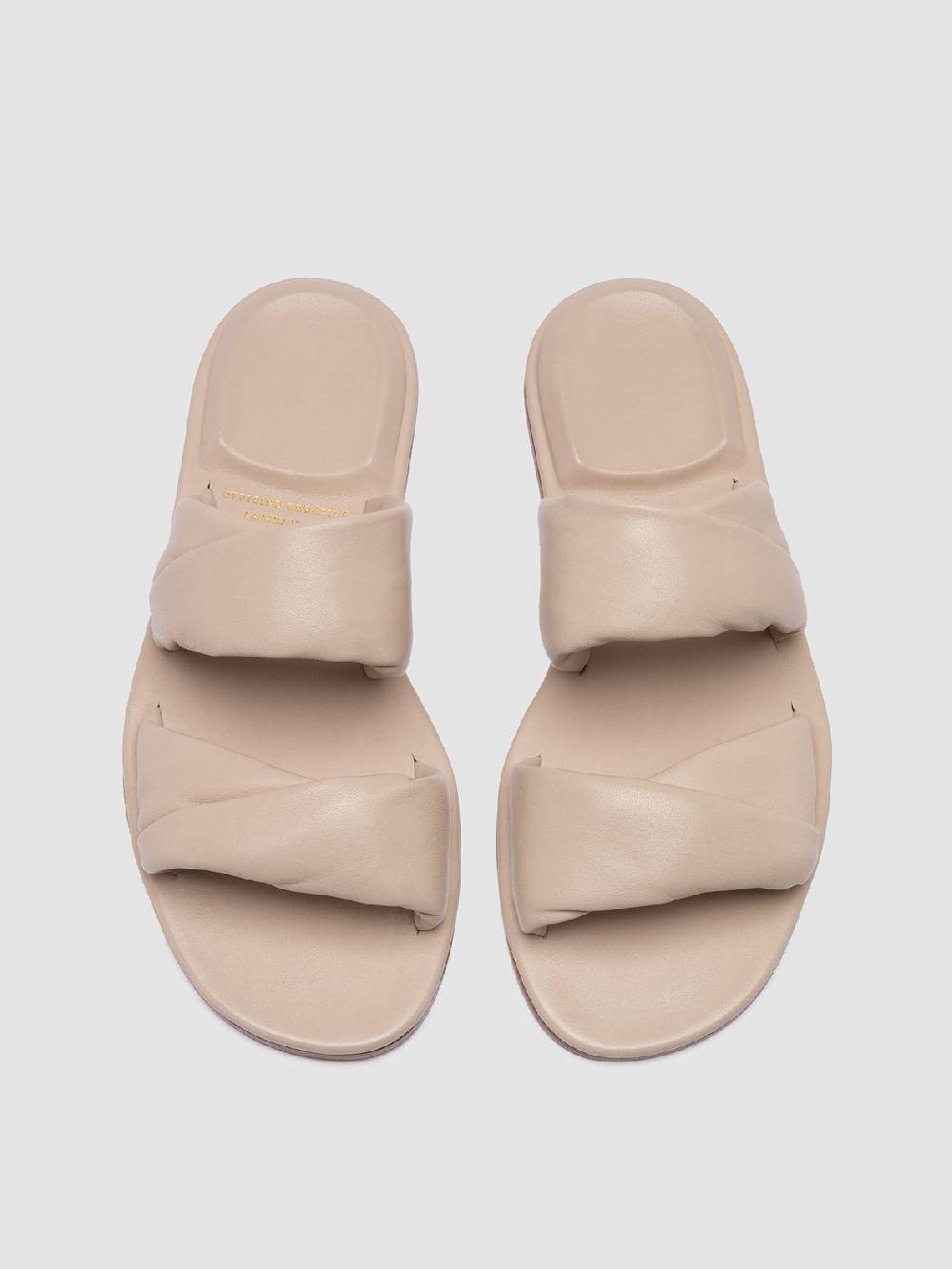 Officine Creative CYBILLE 009 Sandali in Pelle Avorio Hotsell