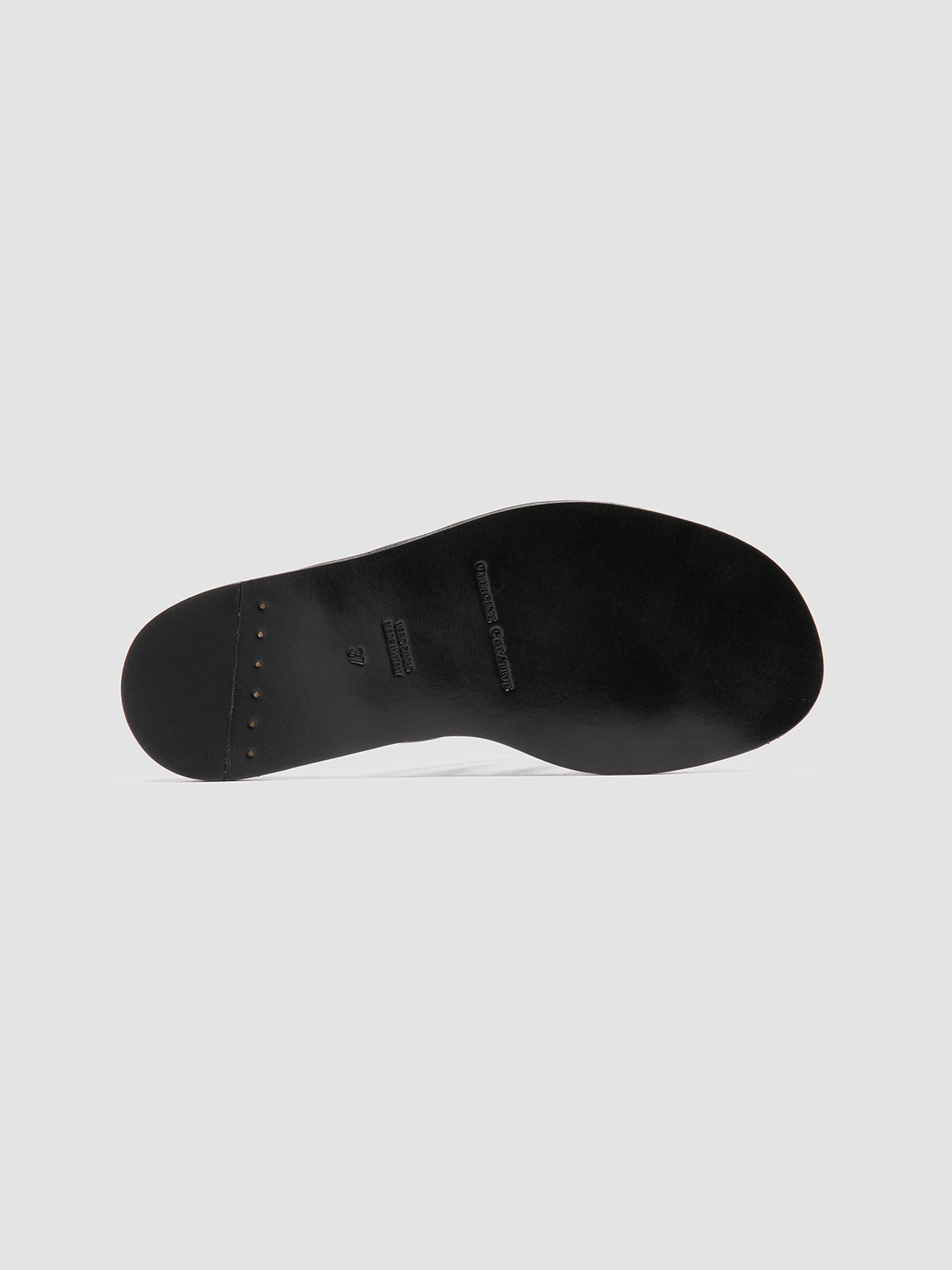 Officine Creative CYBILLE 016 Sandali Slide in Pelle Nera Vendita Economica
