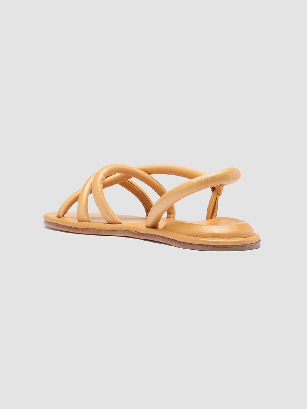 Officine Creative CYBILLE 003 Sandali in Pelle gialla Vendite Flash