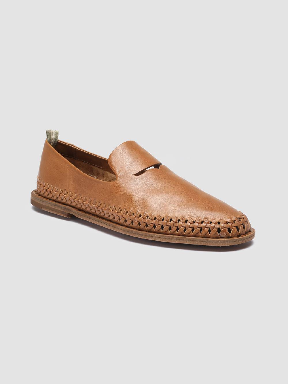Officine Creative MABELLE 002 Slip-On in Nappa Marrone Italy