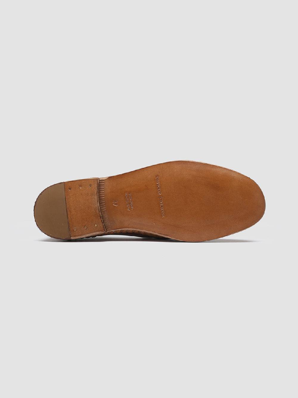 Officine Creative MABELLE 002 Slip-On in Nappa Marrone Italy
