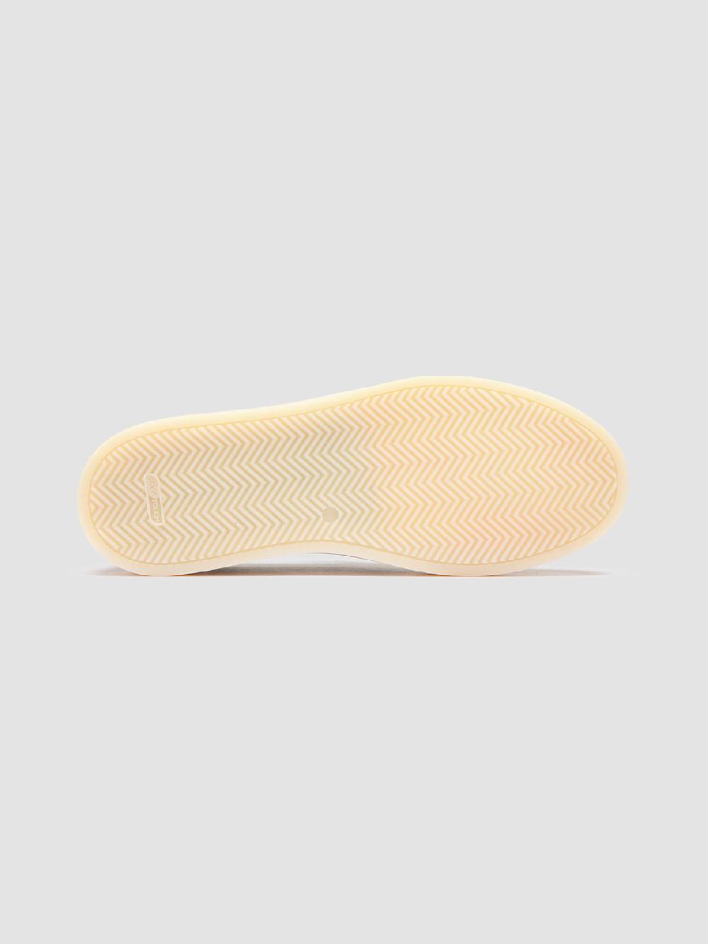 Officine Creative MUSKRAT 102 Sneaker Slip-On in Pelle Tortora Qualità