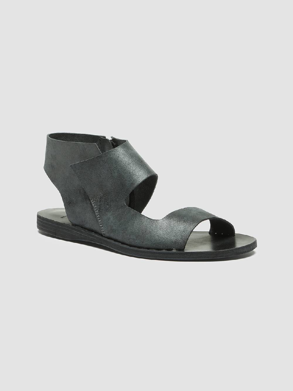 Officine Creative ITACA 039 Sandali in Pelle Nera Vendita