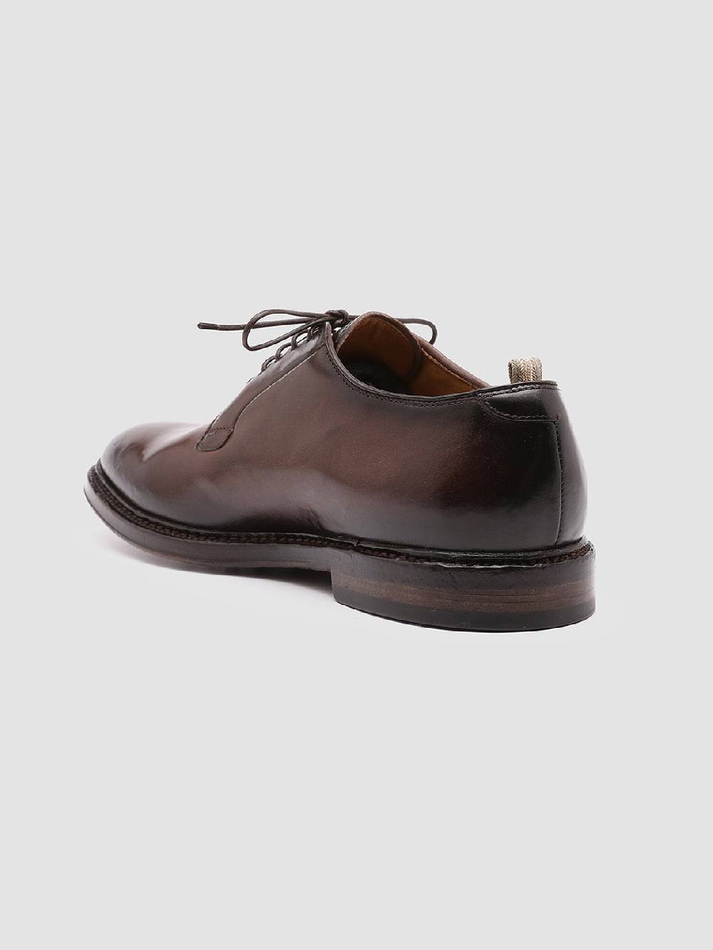 Officine Creative HOPKINS 003 Derby in Pelle Marrone Consegna Veloce