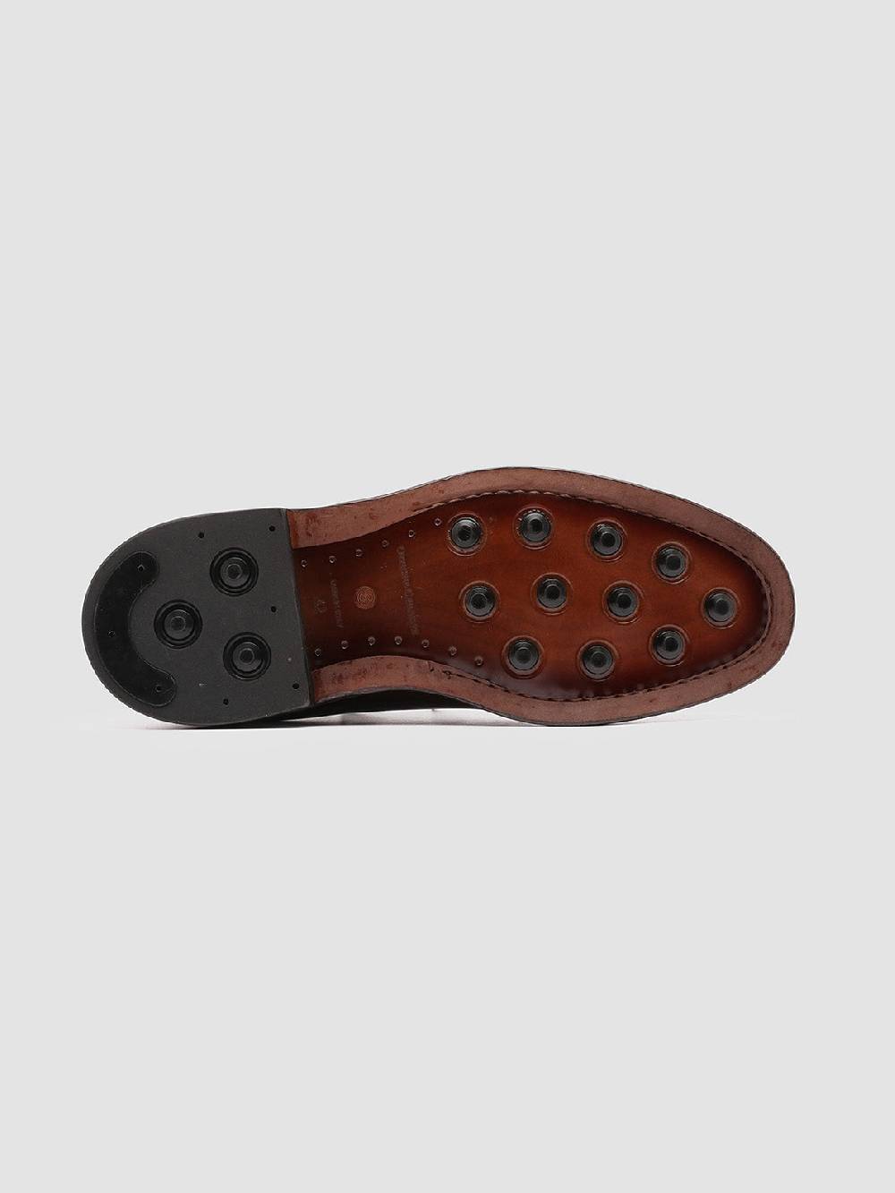 Officine Creative HOPKINS 003 Derby in Pelle Marrone Consegna Veloce
