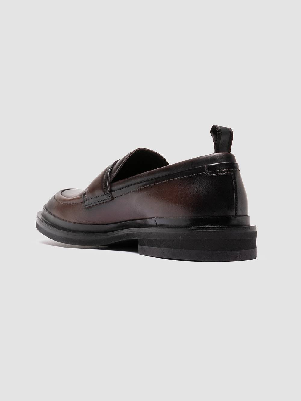 Officine Creative MAJOR 003 Mocassini Penny in Pelle Marrone Fino Al -60%