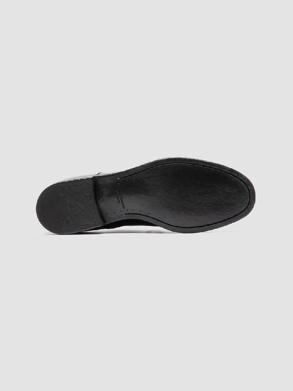 Officine Creative VANDERBILT CAOU 012 Stivali Neri in Pelle Affare Del Giorno