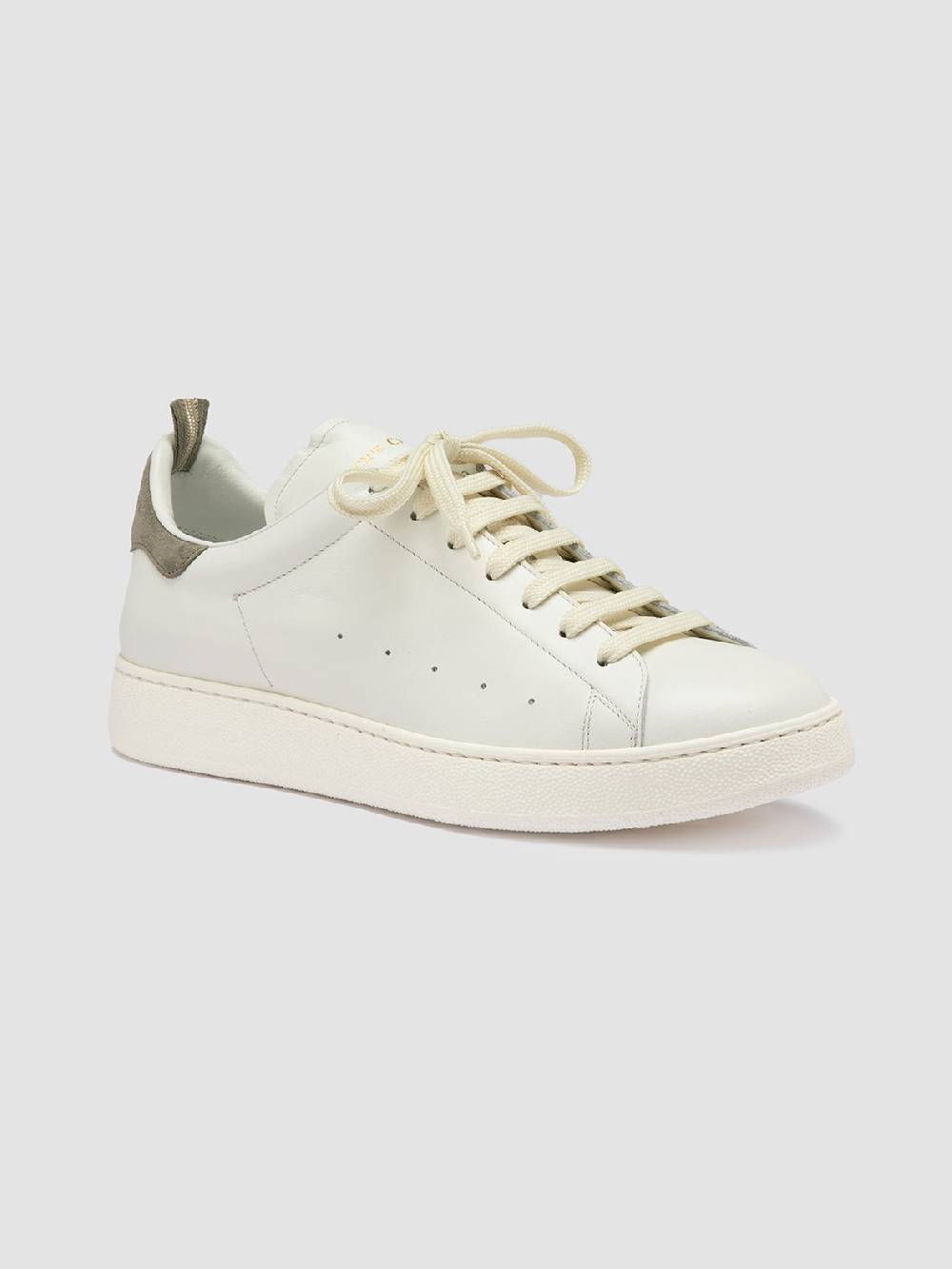 Officine Creative MOWER 002 Sneakers Basse in Pelle e Camoscio Bianca Novità