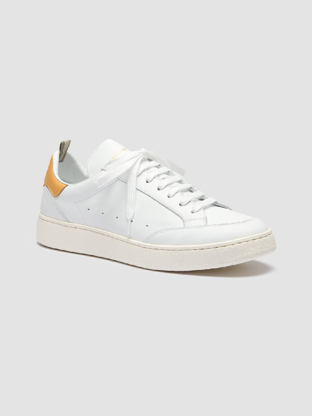 Officine Creative MOWER 007 Sneakers in Pelle Bianca Offerta