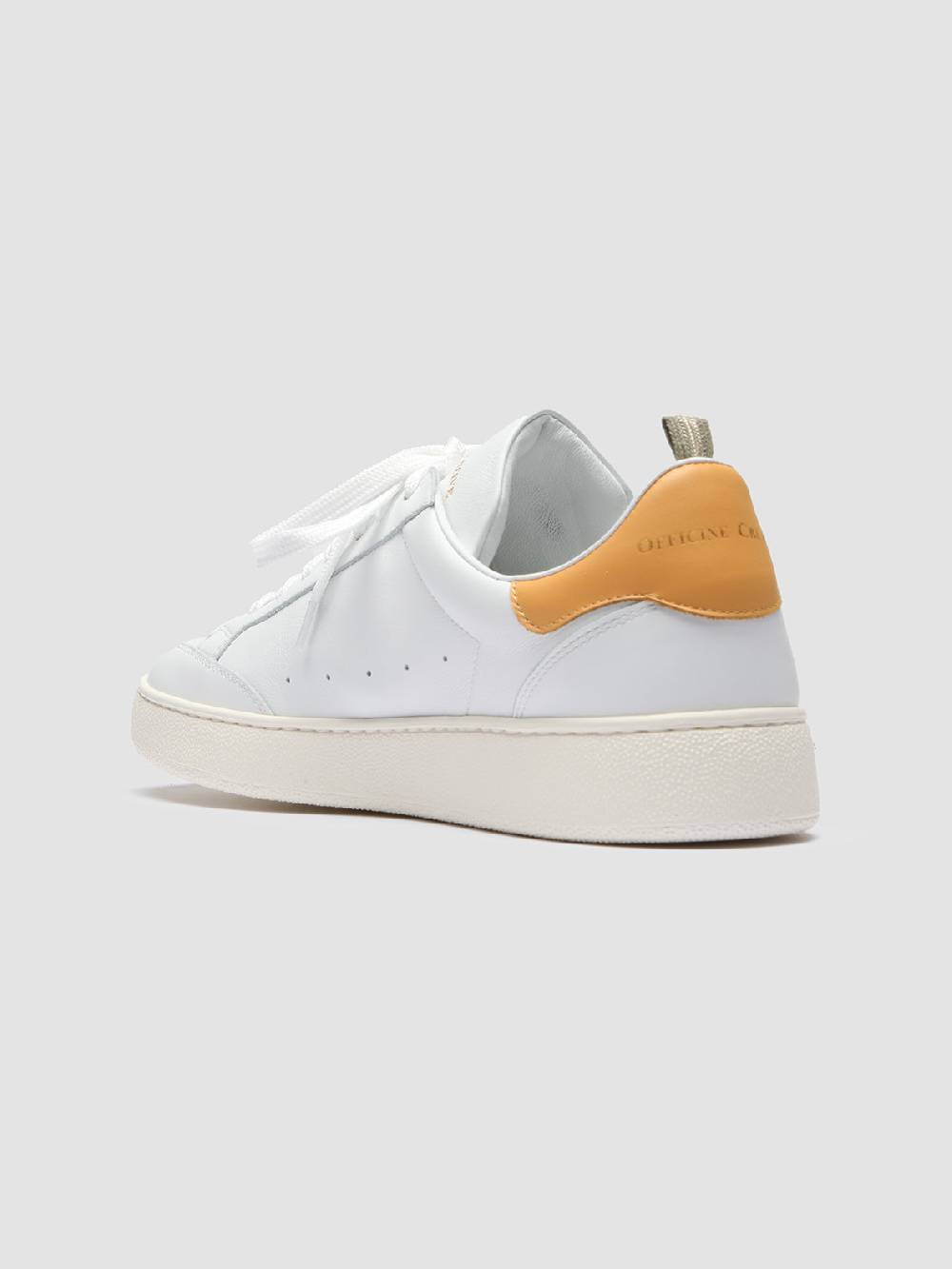 Officine Creative MOWER 007 Sneakers in Pelle Bianca Offerta