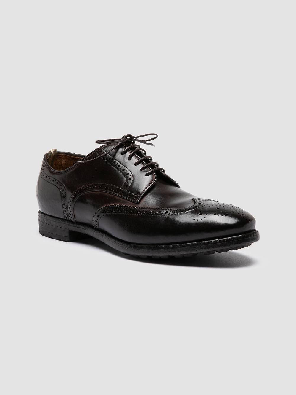 Officine Creative PRINCE 609 Derby in Pelle Marrone Hotsell