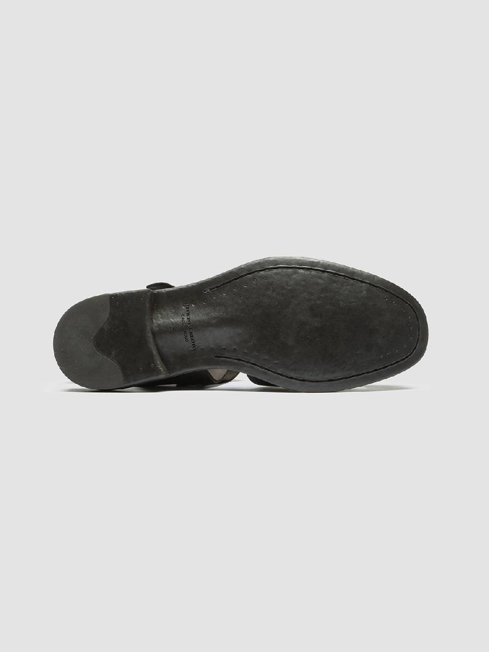Officine Creative CHRONICLE 145 Sandali in Pelle Marrone Vendita Economica