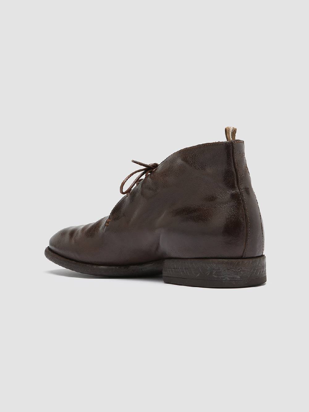 Officine Creative CETON 685 Stivali Chukka in Pelle Marrone 2025
