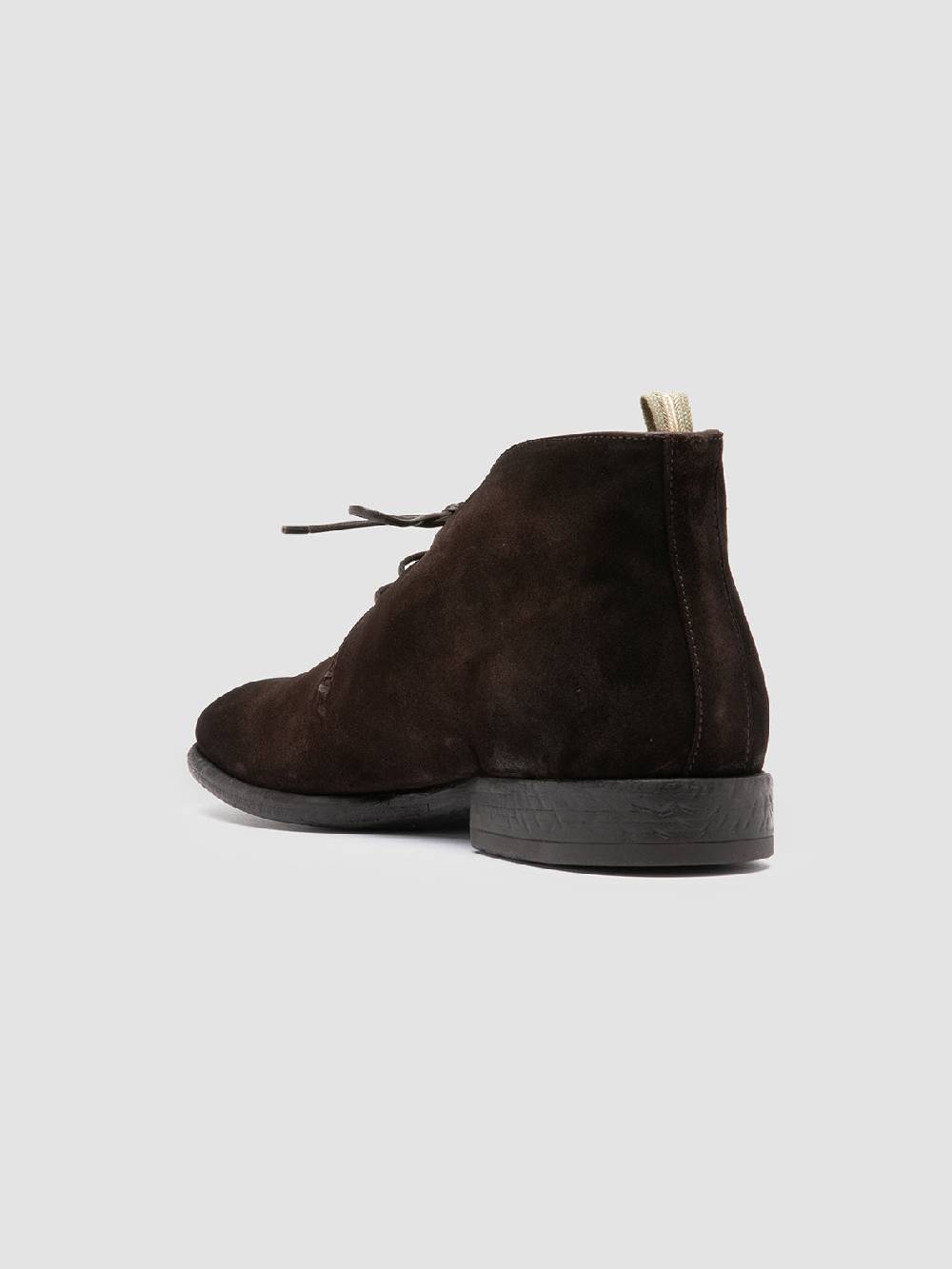Officine Creative CETON 685 Stivali Chukka in Camoscio Marrone Italia