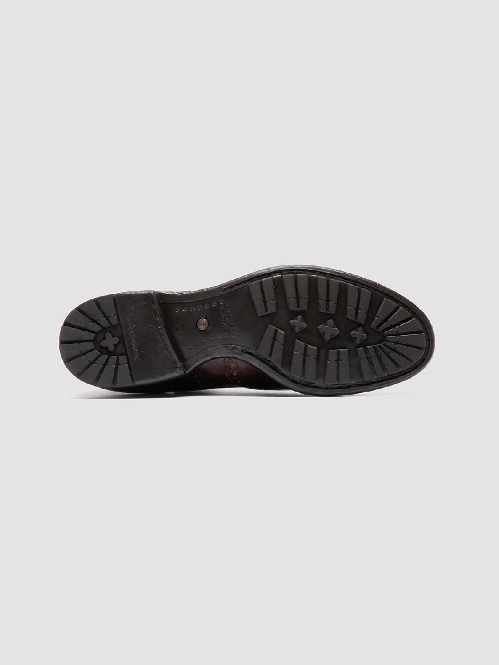 Officine Creative PRINCE 612 Stivaletti in Pelle Marrone Spedizione Gratuita