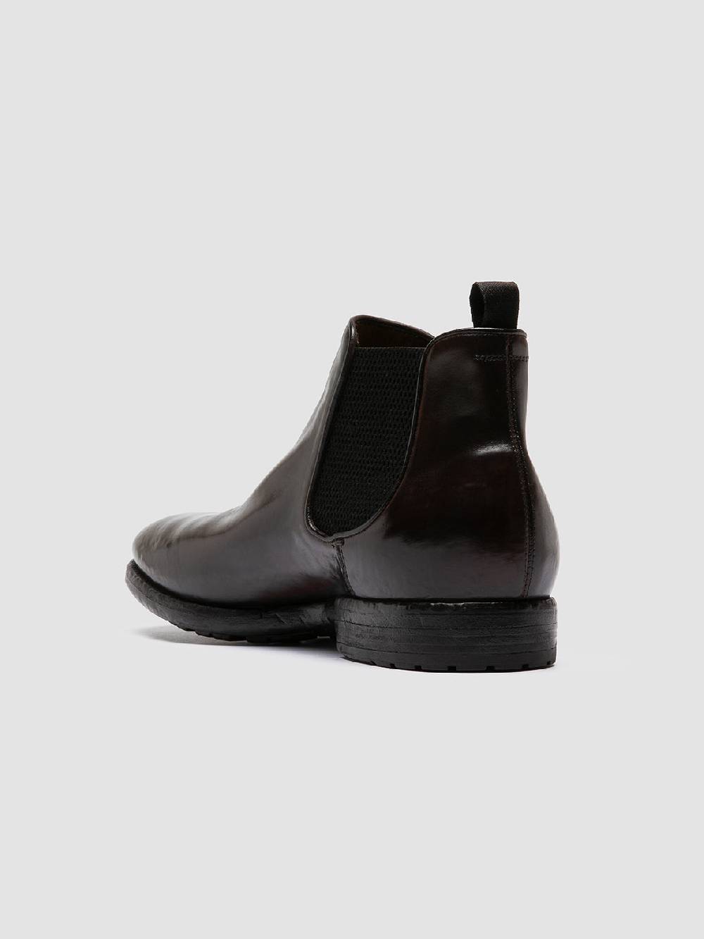 Officine Creative PRINCE 617 Stivaletti Chelsea in Pelle Marrone Soddisfazione Garantita