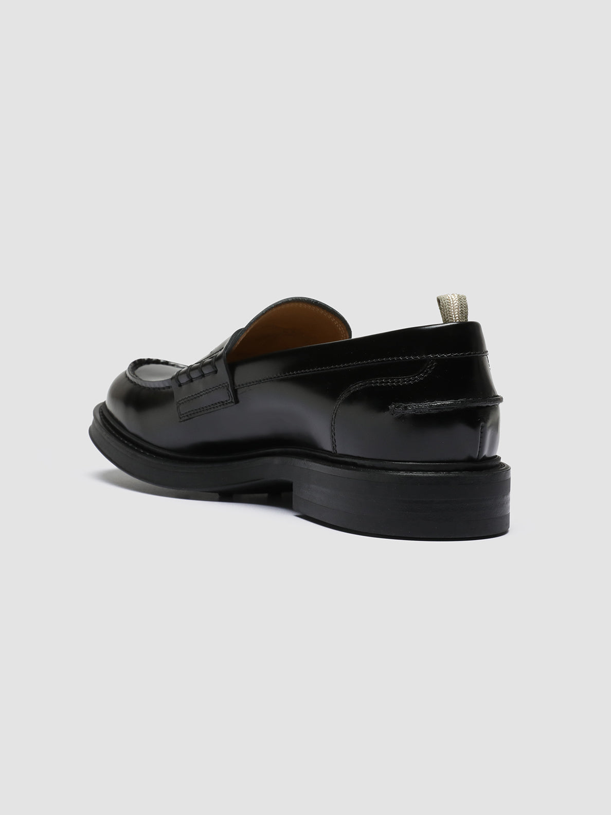 Officine Creative UNIFORM 001 Mocassini in Pelle Nera Qualità Garantita