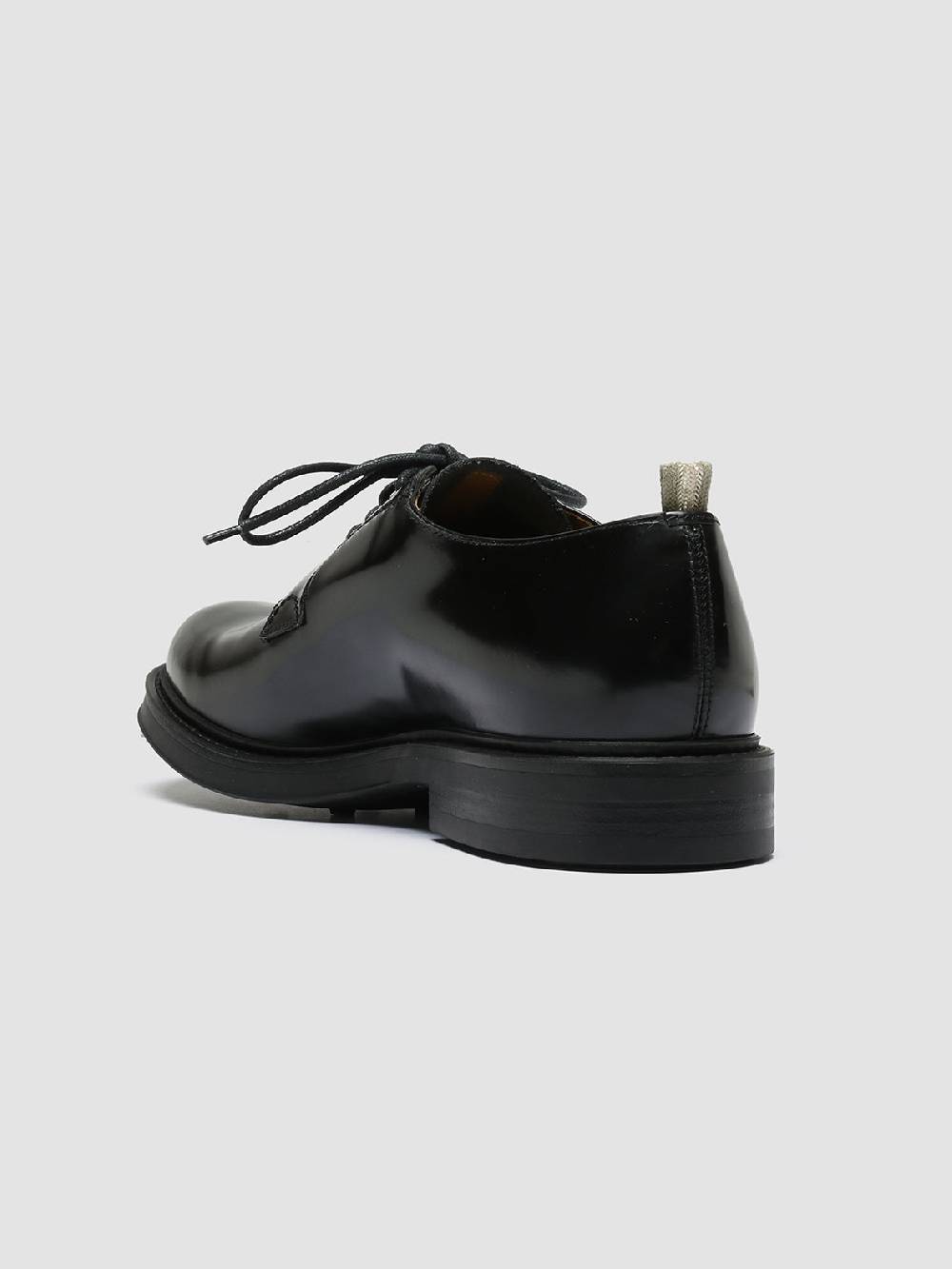 Officine Creative UNIFORM 003 Derby in Pelle Nera Acquista Ora