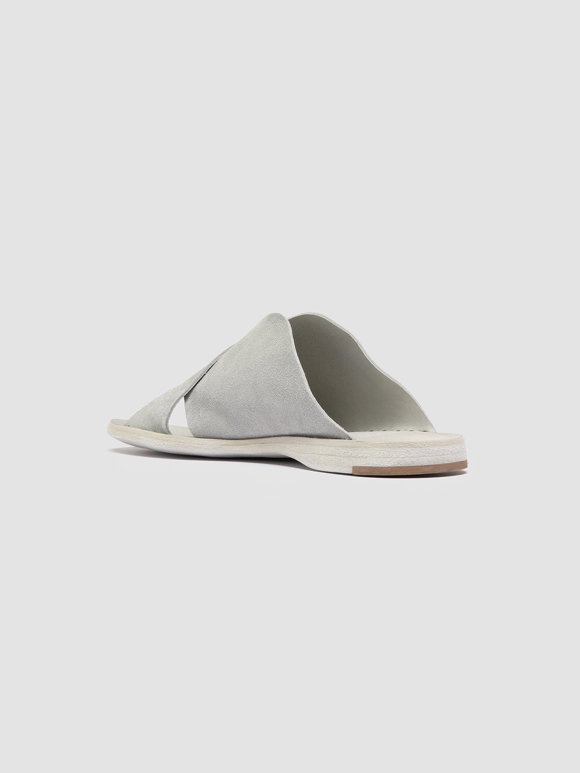 Officine Creative ITACA 019 Sandali in Pelle Scamosciata Tortora Fino Al -60%