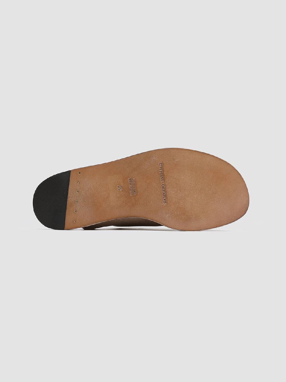 Officine Creative ITACA 019 Sandali in Pelle Scamosciata Marrone Shopping Online