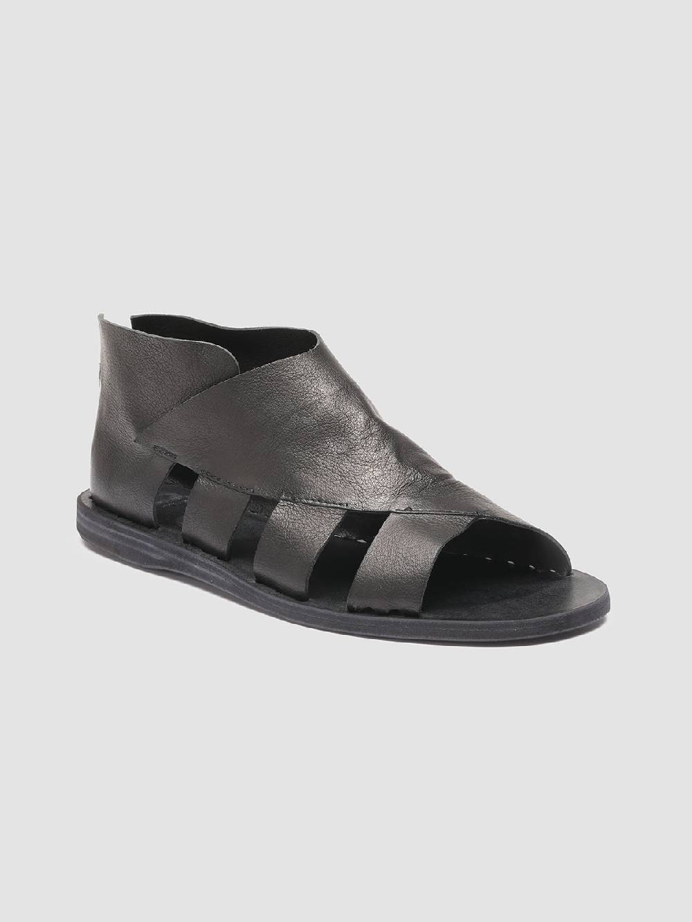 Officine Creative ITACA 032 Sandali in Pelle Nera Novità