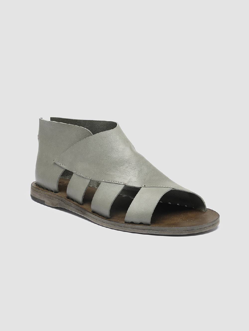 Officine Creative ITACA 032 Sandali in Pelle Grigia Sconto
