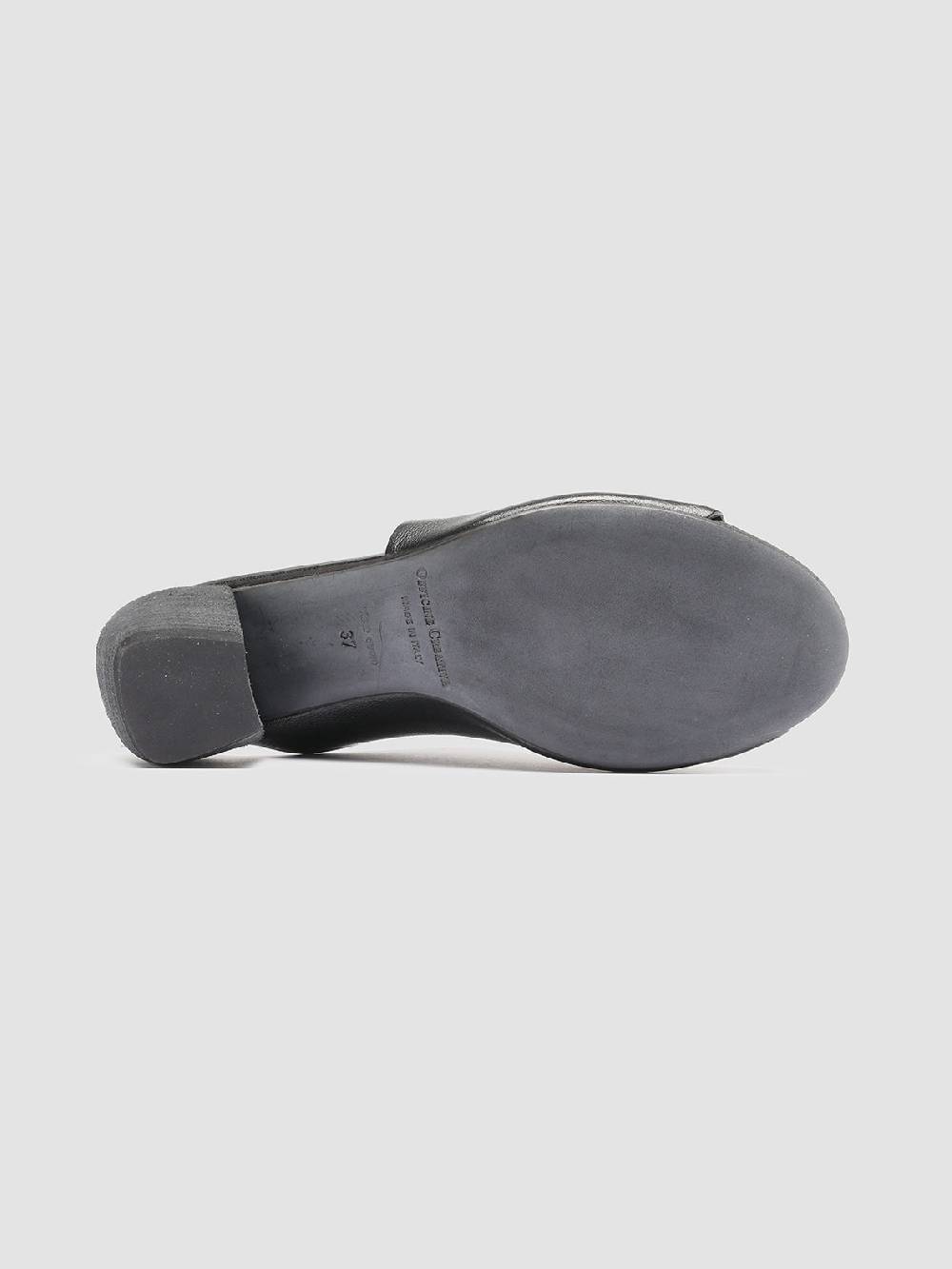 Officine Creative HELYETTE 016 Sabot in Pelle Nera Offerta