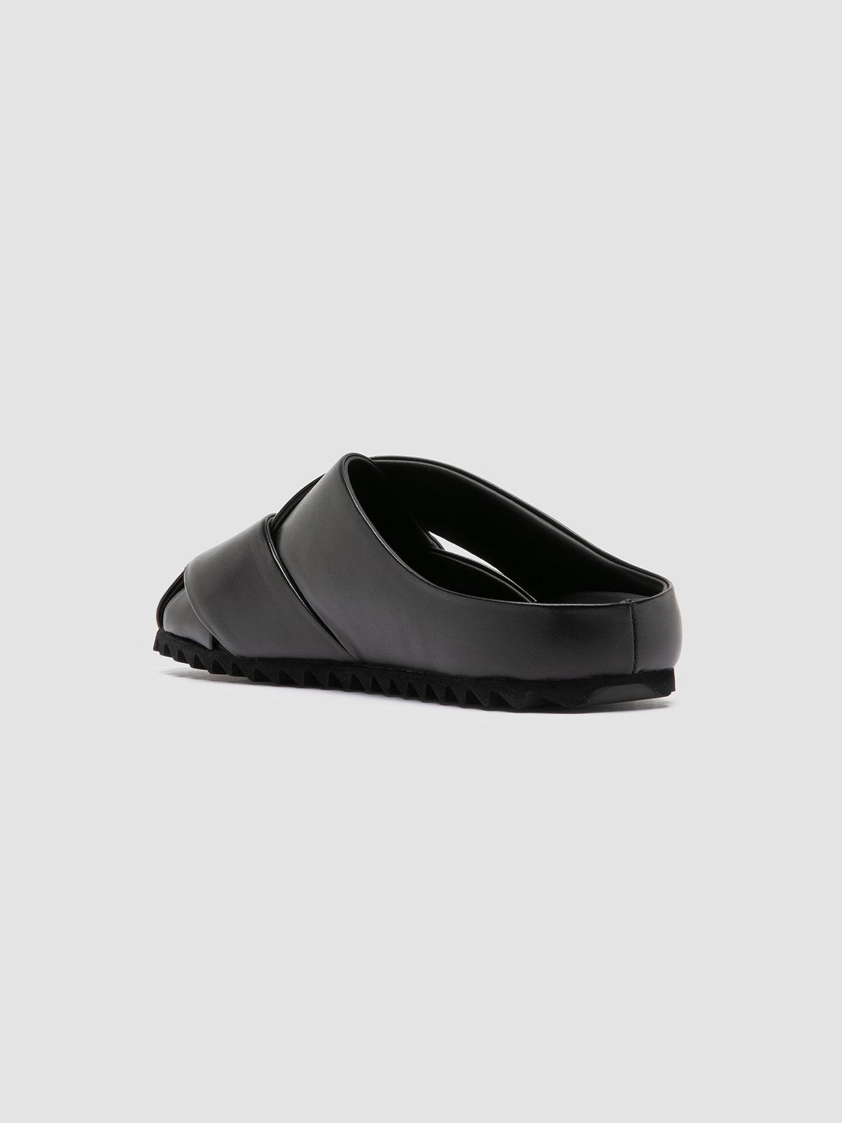 Officine Creative PELAGIE 018 Sandali Sabot in Pelle Nera In Vendita