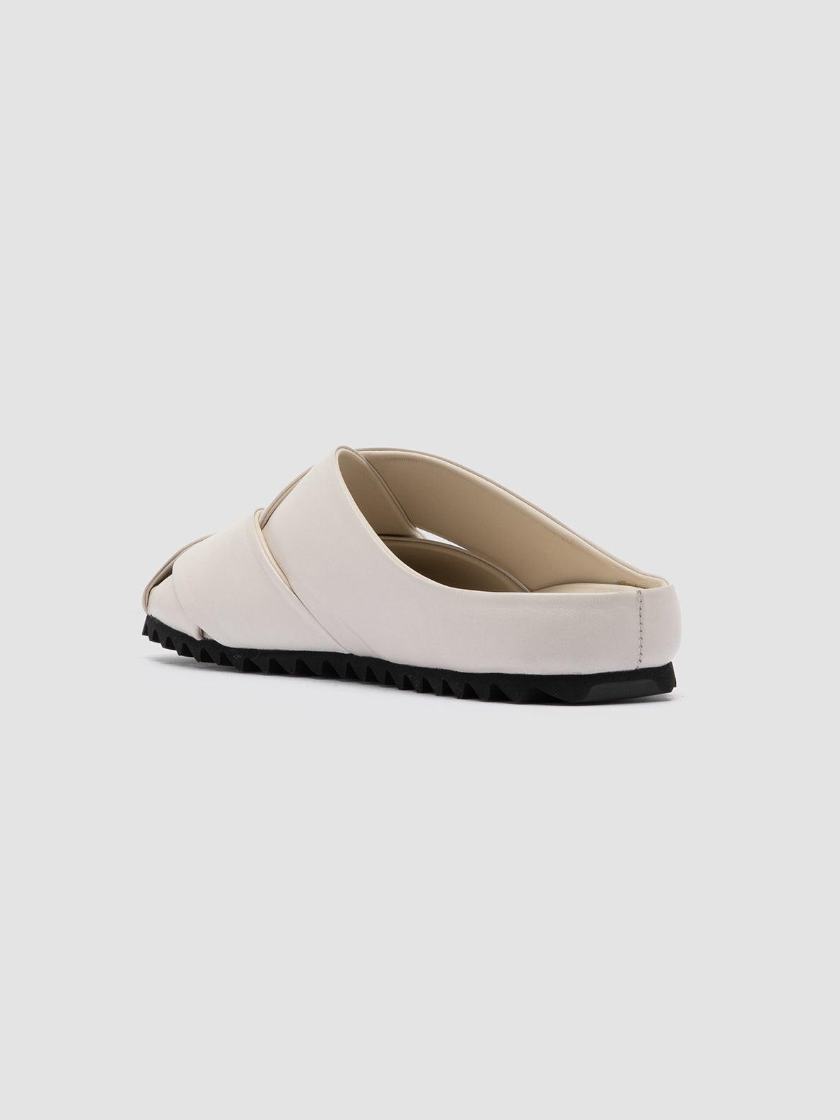 Officine Creative PELAGIE 018 Sandali Sabot in Pelle Bianca Saldi