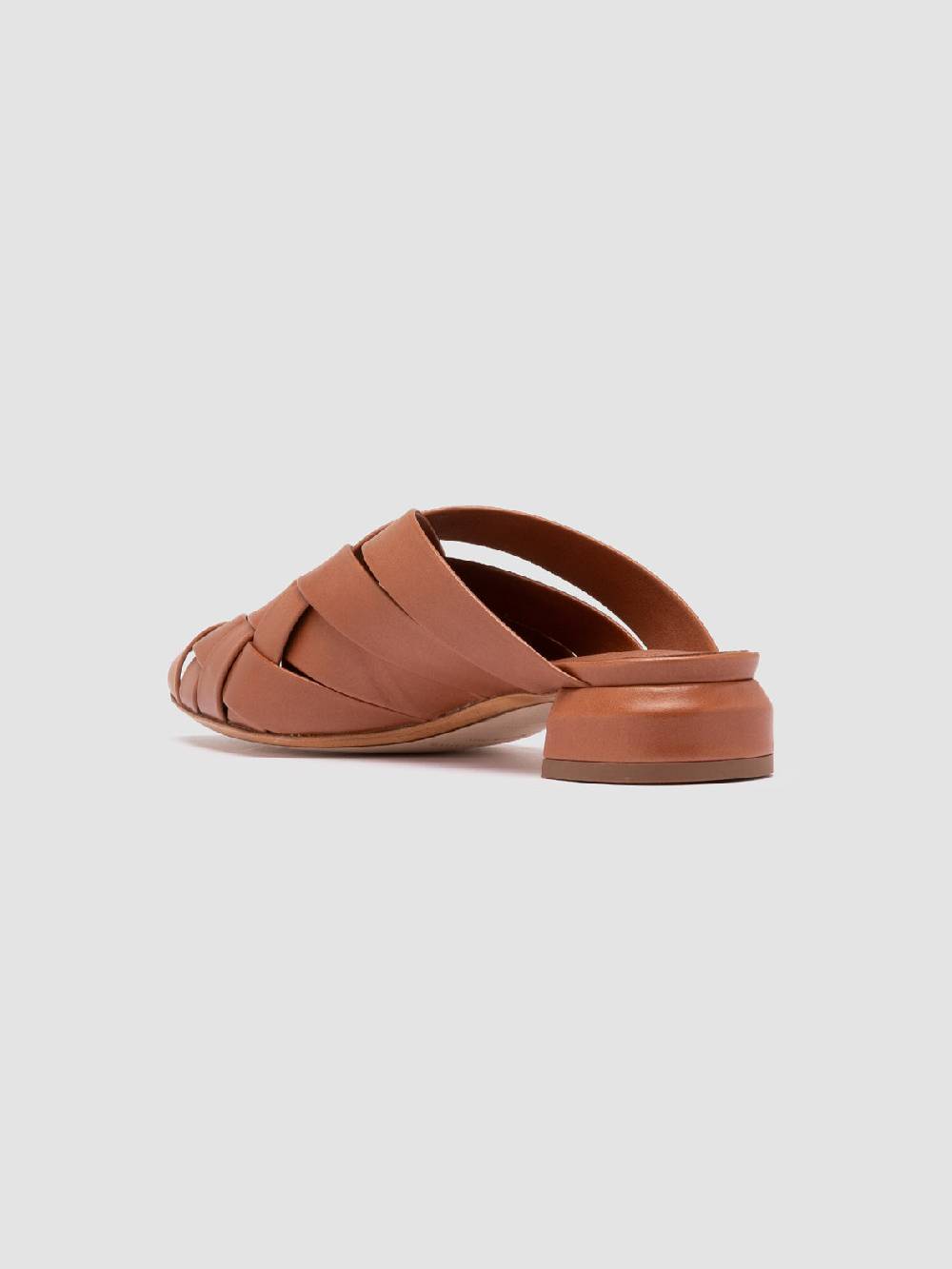 Officine Creative SAGE 105 Sandali Sabot in Pelle Marrone Hotsell