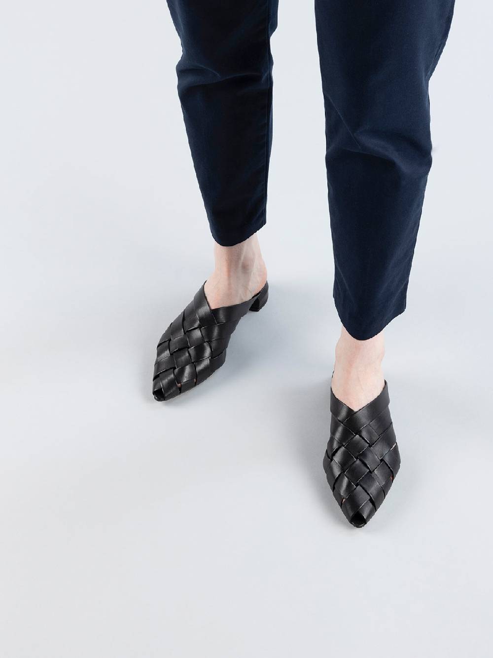 Officine Creative SAGE 105 Sandali Sabot in Pelle Marrone Hotsell