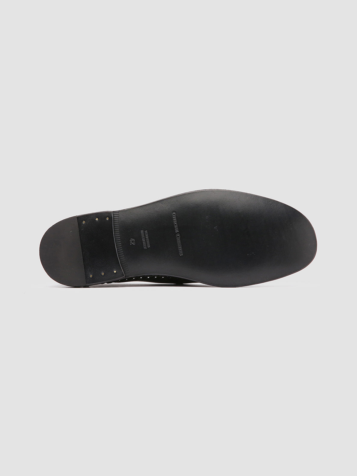 Officine Creative MILES 002 Mocassini in Nappa Nera In Linea