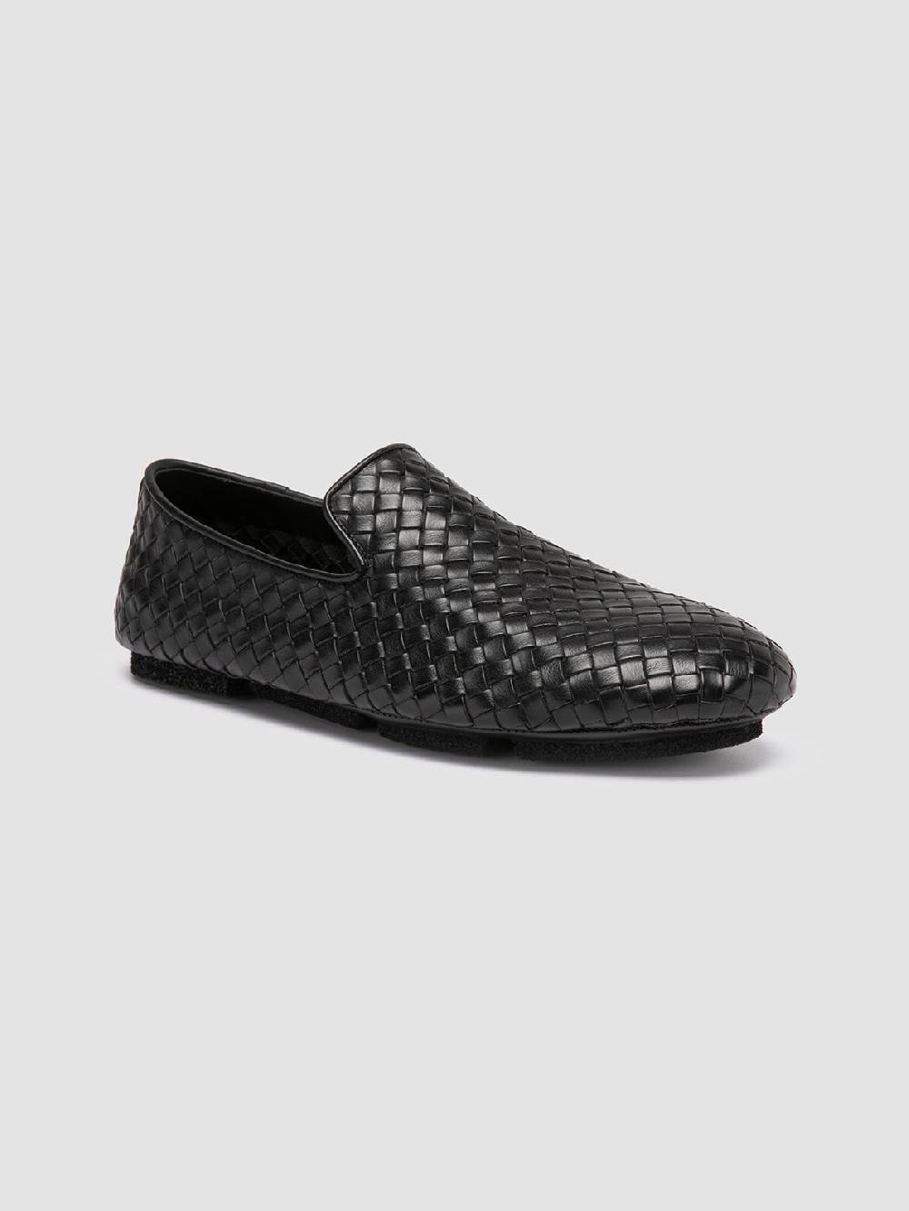 Officine Creative C-SIDE 002 Mocassini in Pelle Nera Promozione